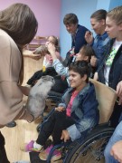 К нам в гости приехал контактный зоопарк К нам в гости приехал контактный зоопарк