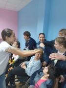 К нам в гости приехал контактный зоопарк К нам в гости приехал контактный зоопарк